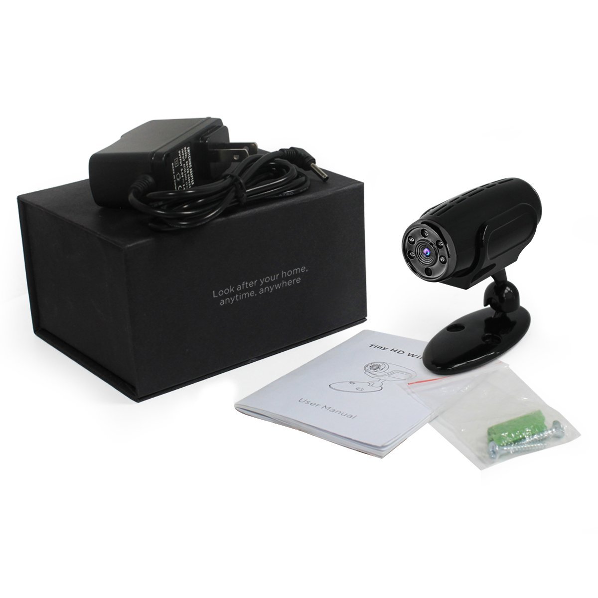 RageCams HD Wifi Spy Pinhole Camera IP Baby Monitor Wireless